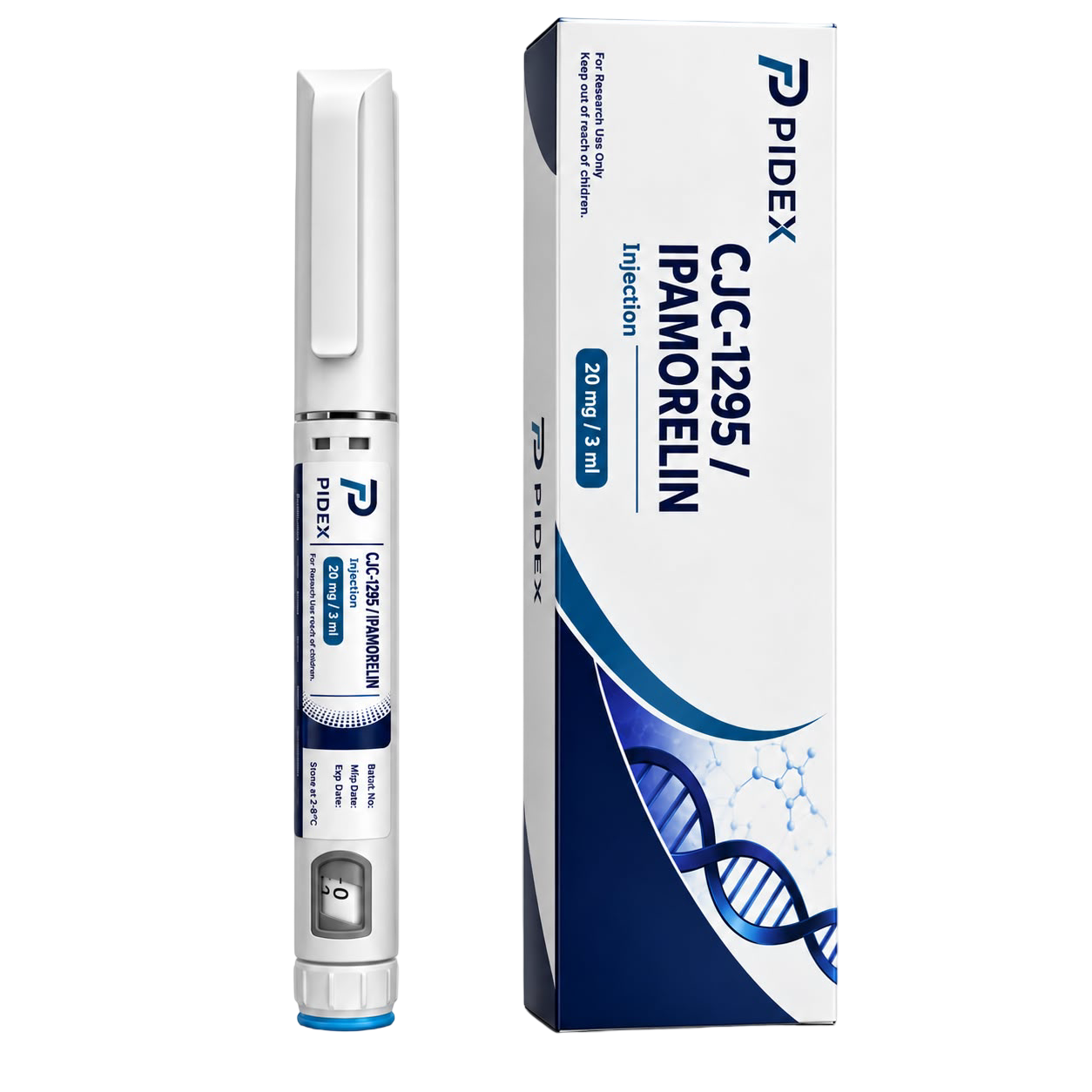 CJC-1295 / Ipamorelin 20 mg — PIDEX product packaging