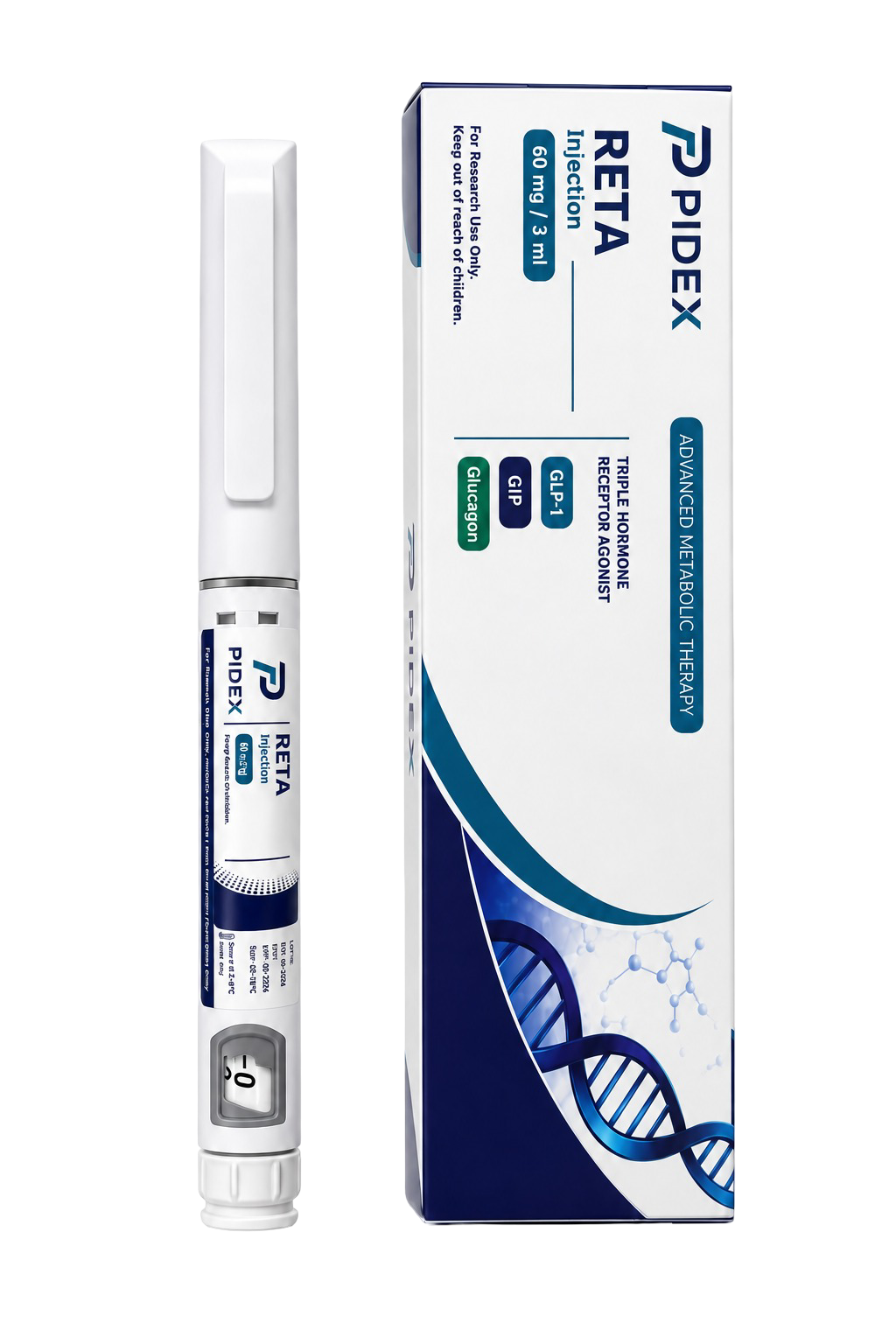 PIDEX Reta – GLP3 60 mg